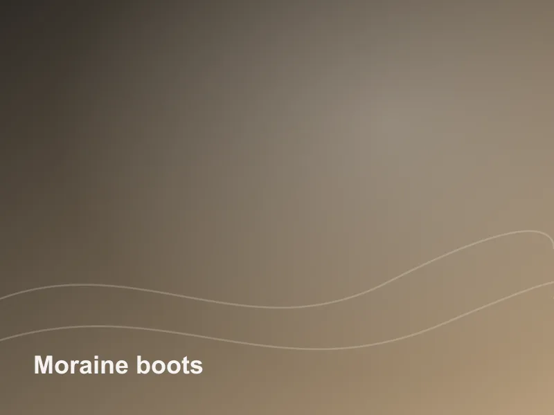Moraine boots