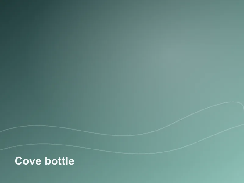Cove bottle