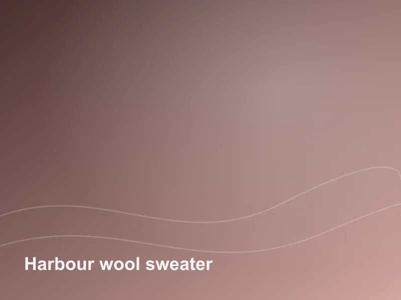 Harbour wool sweater